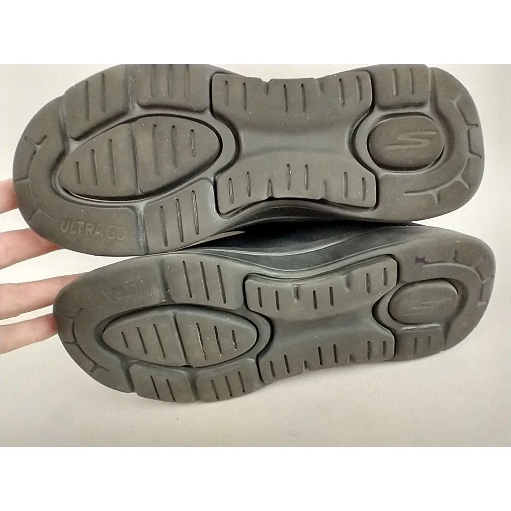 Skechers‎ GoWalk Arch Fit Black Slip On Walking Shoes 124411 Womens 9